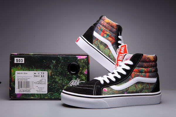 Vans High Top Shoes Women--488